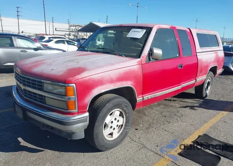 1993 Chevrolet Gmt-400 K1500 z USA, uszkodzony, nr VIN 2GCEK19K7P1146839